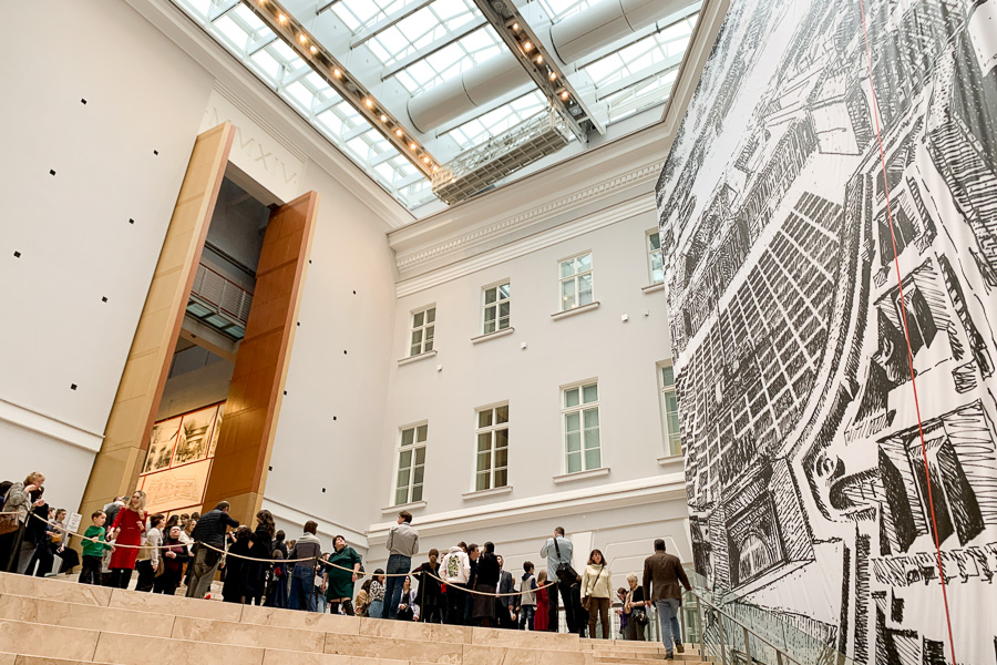 16 февраля 2020 года в Главном штабе открылась выставка «Студия 44. Анфилада». Фото: © Александр Трофимов