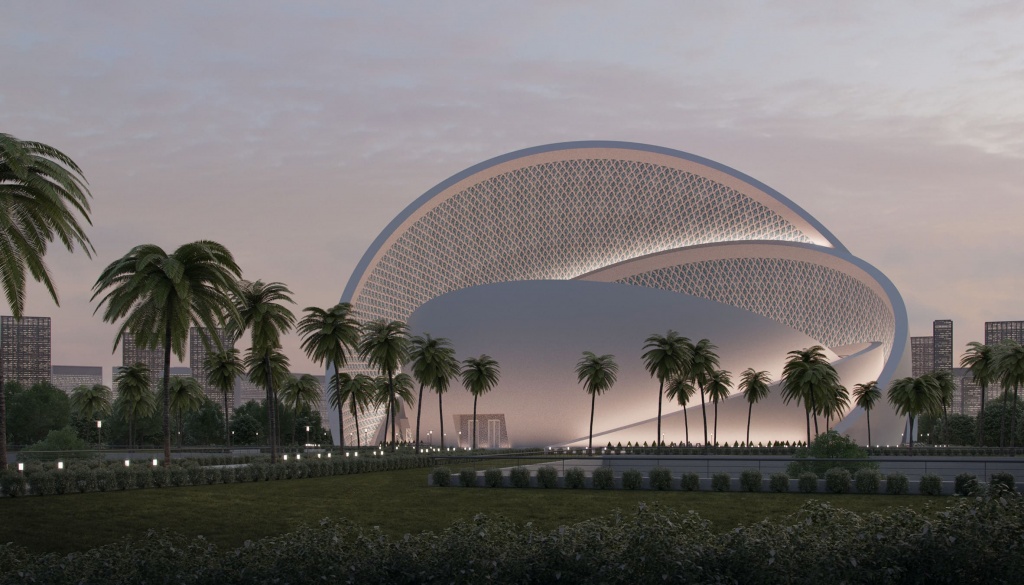 Мечеть (Дубай, ОАЭ), архитектор Хазем Бассал, категория «Лучший проект общественного здания или сооружения».
