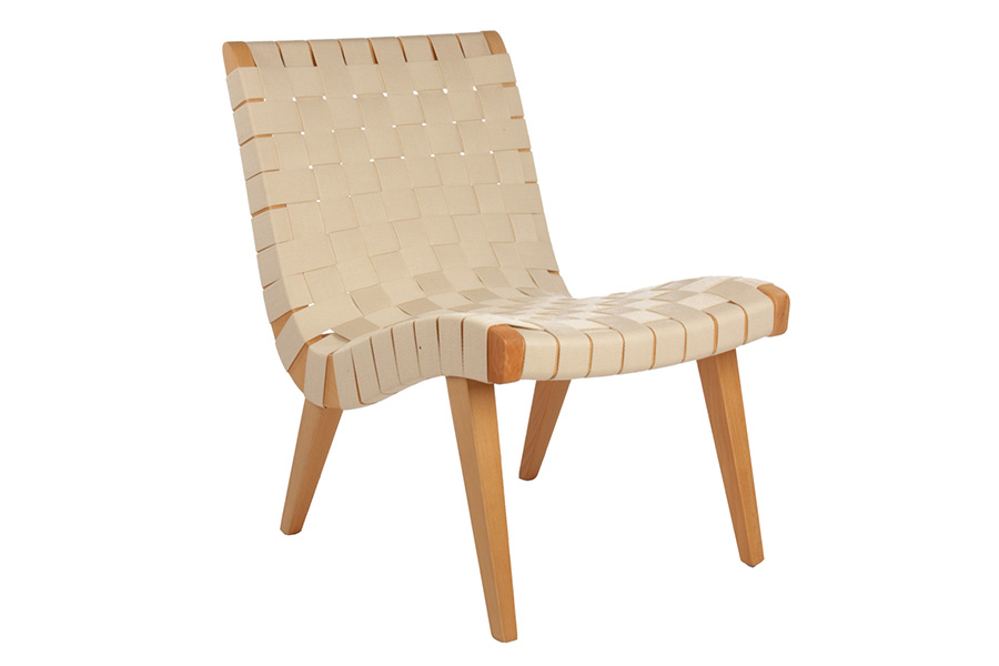 Кресло 650 Line Lounge Chair, Knoll. 1942. Позднее эту модель стали называть Jens Risom Chair. Дизайн: Йенс Рис