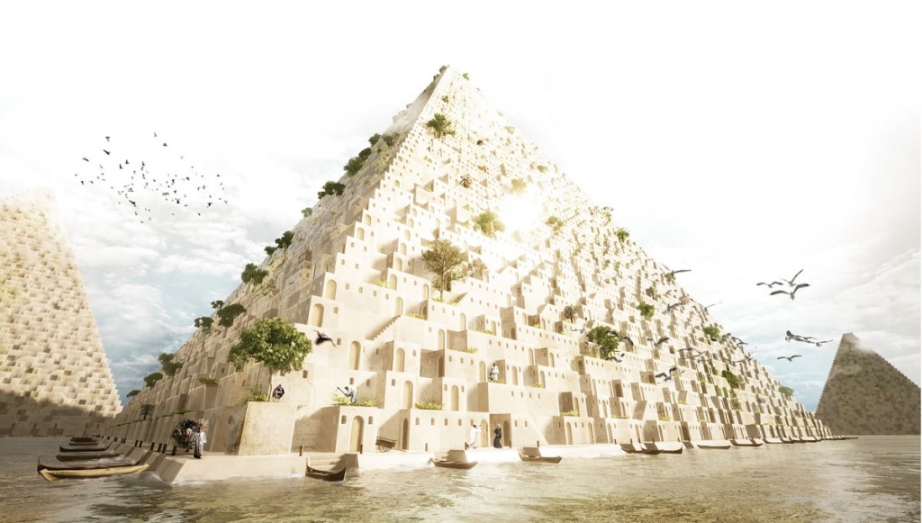 Pyramides, Египет (архитектор Адам Фернандес)