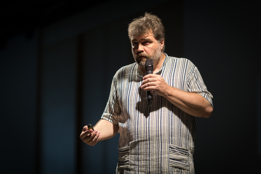 Алексей Домбровский на международном фестивале шрифтового дизайна «Typetersburg»