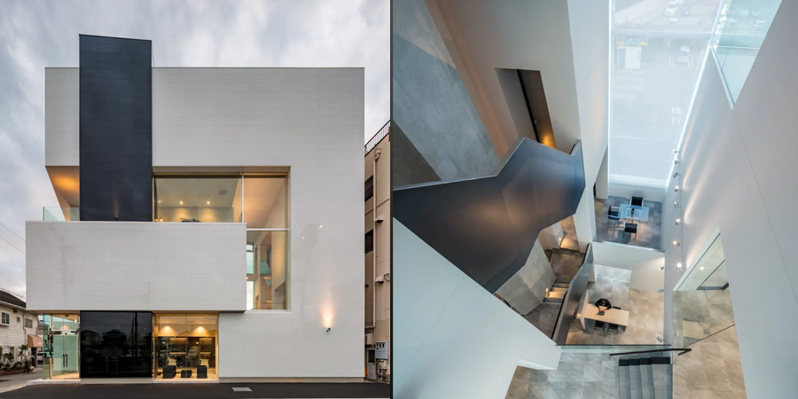 Лучший реализованный проект общественного здания или сооружения PolyCuboid (Япония, Химедзи), KTX archiLAB