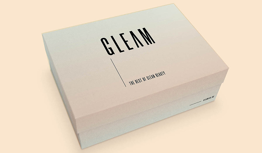 Айдентика и Веб-дизайн для бренда Gleam – интернет-магазин лучших косметических брендов и продуктов, соответствующие новым стандартам косметики. Автор: © Оксана Скрипка. 2018
