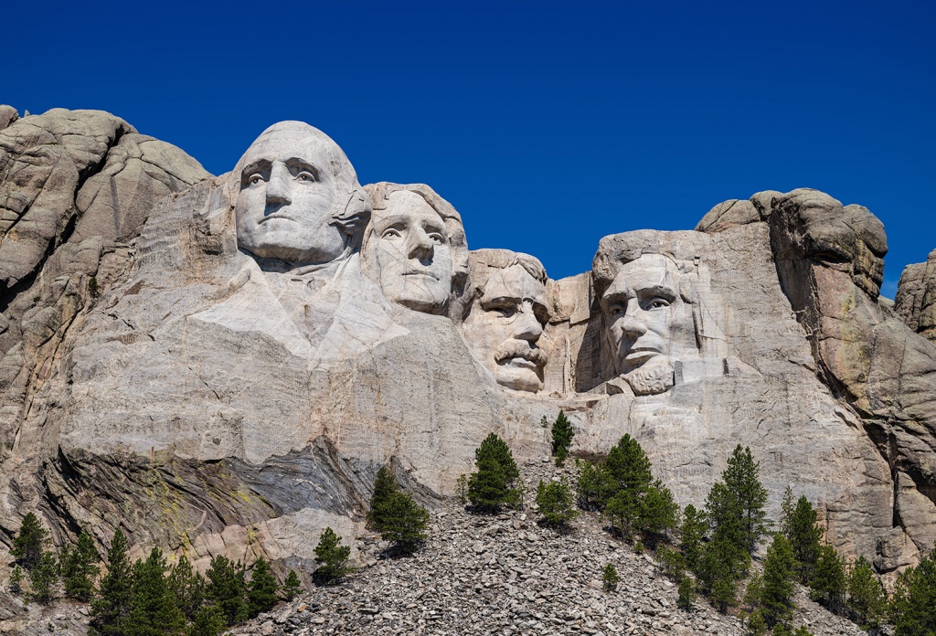 Гора Рашмор: Мемориал президентам США.