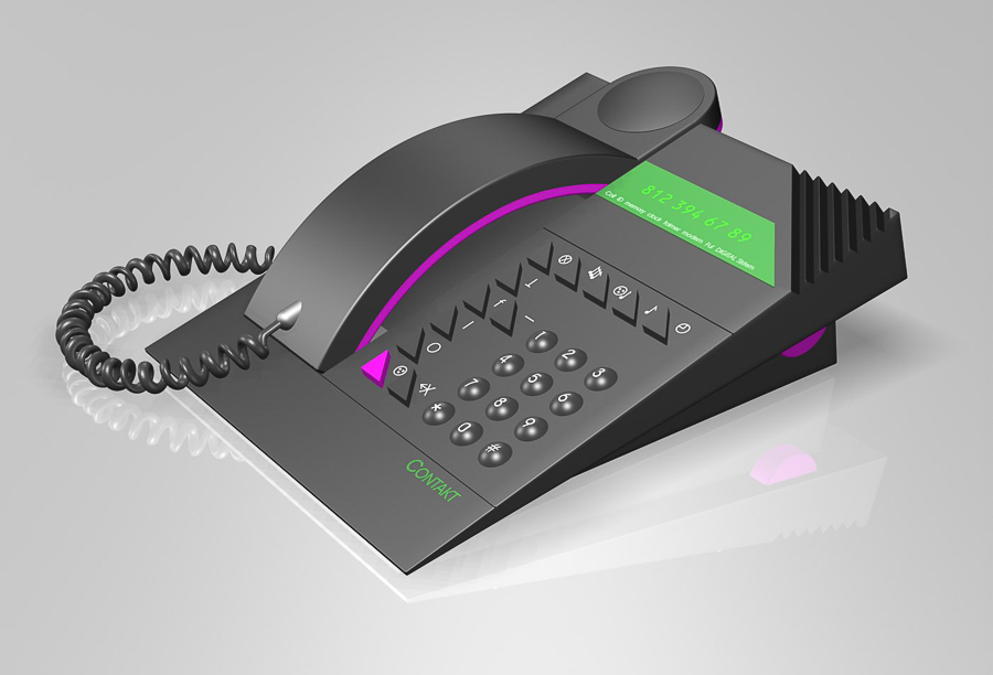 Телефон Contact. Дизайн: Евгений Монгайт