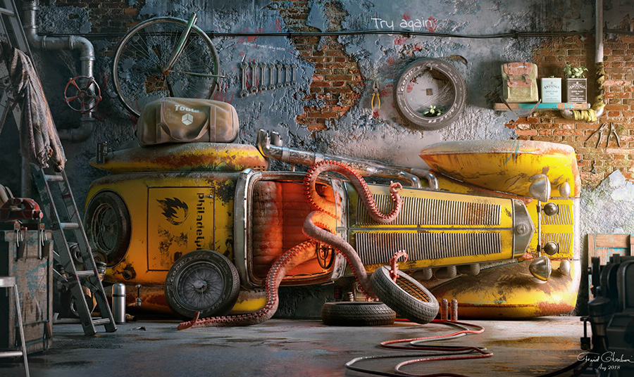 © Farid Ghanbari. www.renderburger.com