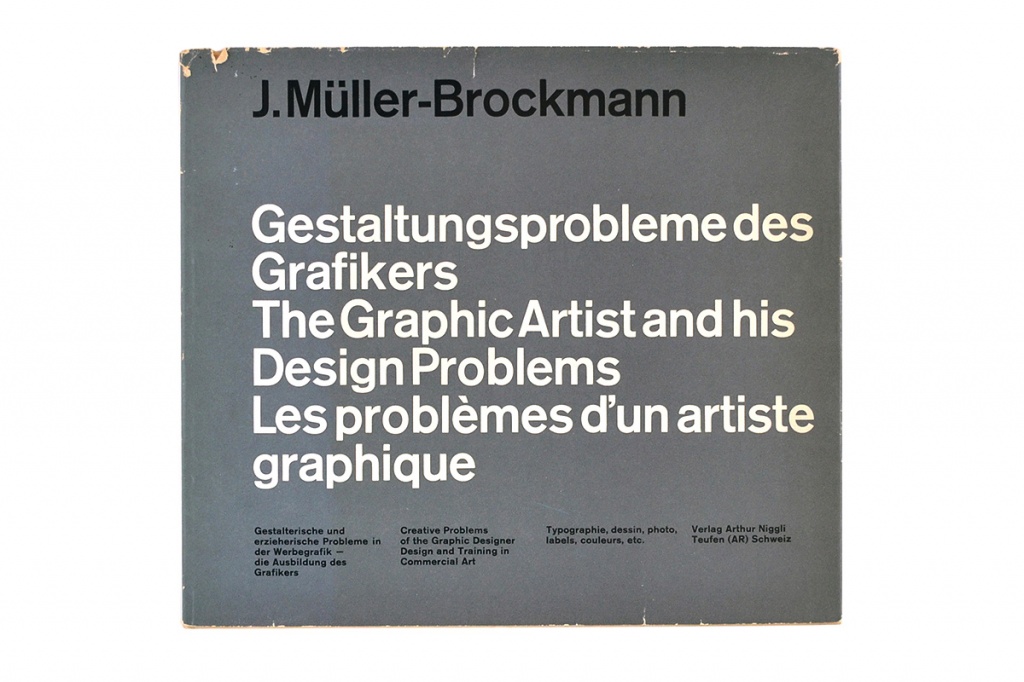 Gestaltungsprobleme des Grafikers. Обложка, 1961 год